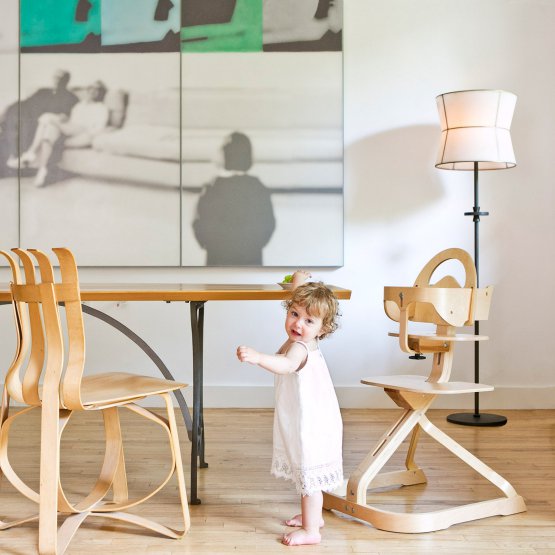 Svan chair high baby evolutive bébé chaise haute moderne