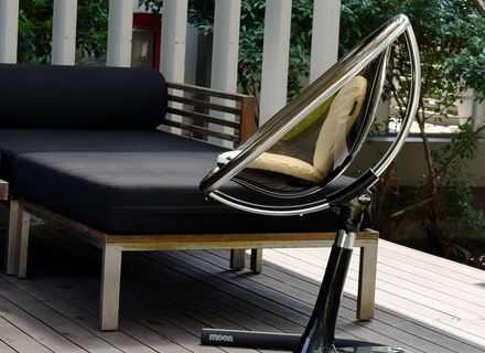 Mima Moon chair high baby contemporary modern chaise haute bébé contemporaine